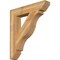 Ekena Millwork Funston Slat Rough Sawn Bracket, Western Red Cedar, 6"W x 34"D x 38"H BKT06X34X38FST06RWR - alternate 1